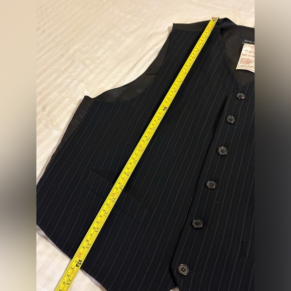 RENÉ LEZARD MADE IN GERMANY MENS VEST 72% WOOL 27% RAYON 1% POLYESTER - Picture 14 of 16